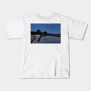 River Bure Coltishall at twilight Kids T-Shirt